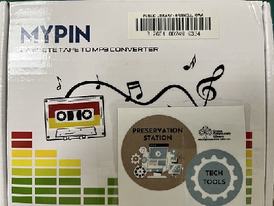 Box of an audio cassette