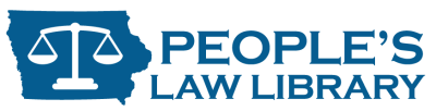 People's Law Library online resource logo