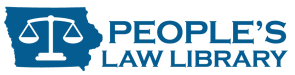 People's Law Library online resource logo