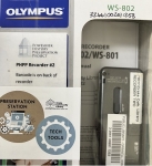 Olympus digital audio recorder box