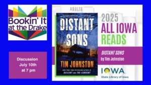 Distant Sons cover of the book Distant Sons with dark, eerie winter scene with bare trees and a house silhouetted against a cold, bluish sky and the warm glow of a setting or rising sun